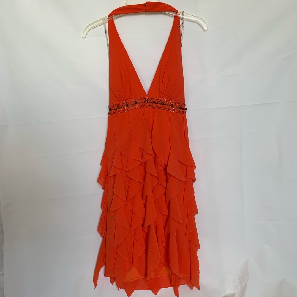 MISSSIXTY orange cocktail dress